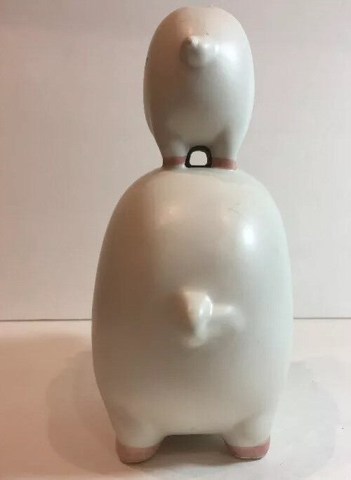 Piggy Bank HIS MONEY HER MONEY C. M. Redwine Savings Coins Ceramic