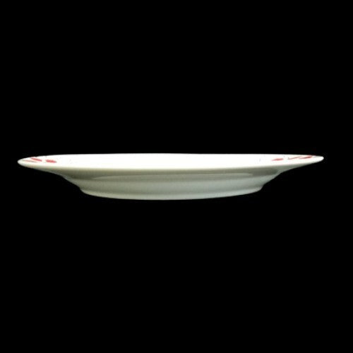 Gibson SCARLET LEAVES 4-Salad Plates 7 ½” D Floral Ceramic Dessert Dinnerware
