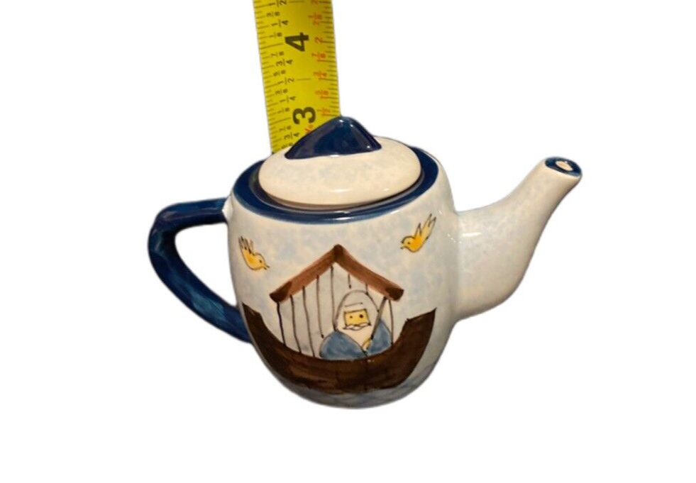 Karen DeAlwis Mini Teapot Plates Cups Hand Painted Creatively Yours 17 Pc. Set