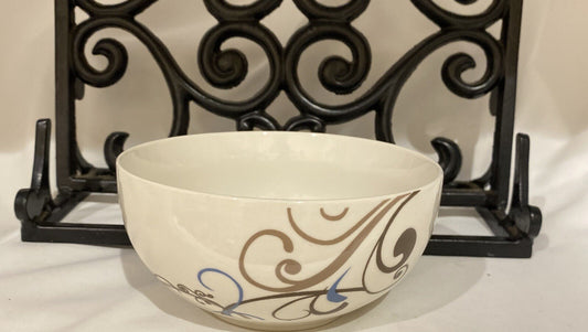 Coventry CHOCO SCROLL 1-Soup Cereal Bowl Fine China Porcelain  (PTS) Int'l.
