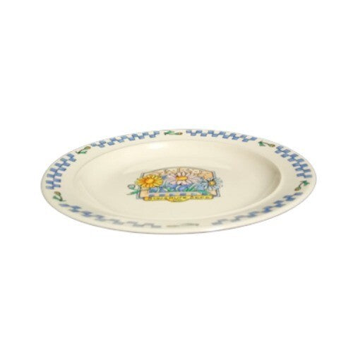 Gibson Designs DAISY 3-Bread & Butter Plate 6 ½” D Sunshine Seed Appetizer Dish