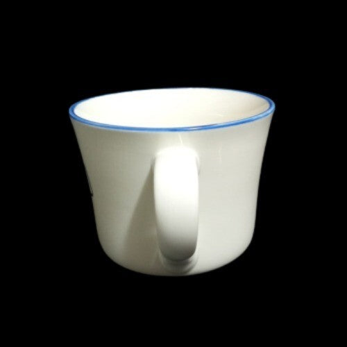 Gibson Housewares Cup 12 Oz, Geometric Abstract Modern Design Coffee Tea Ceramic