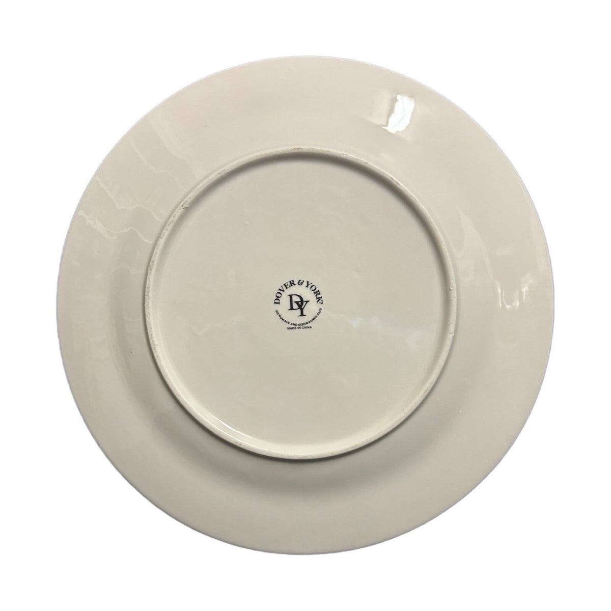 Dover & York 2- Dinner Plates Mediterranean Style Vintage Ceramic Dinnerware