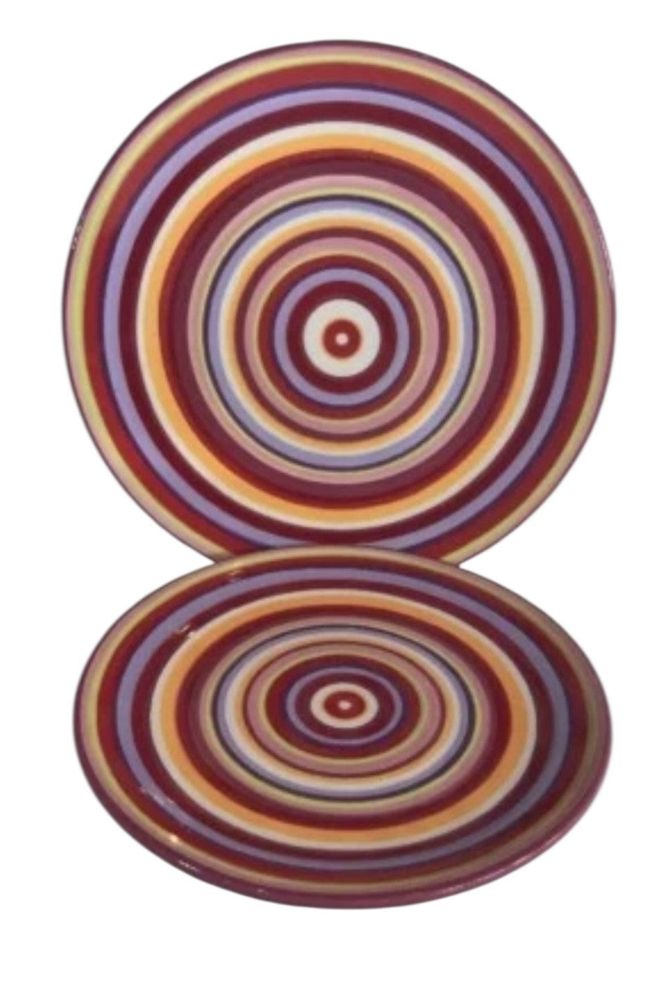 Home Target Rainbow 6 Dinner Plates 6 Salad Plates 6 Soup/Cereal Bowls-18 Piece