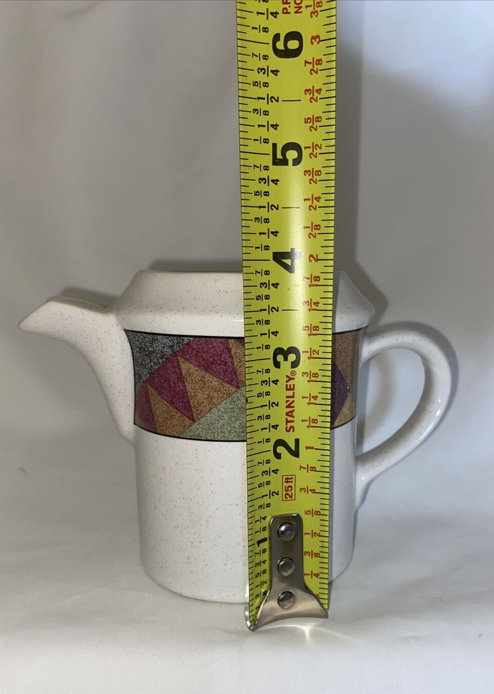 Studio Nova Creamer PALM DESERT Y2216 Milk Geometric Southwestern Oven To Table