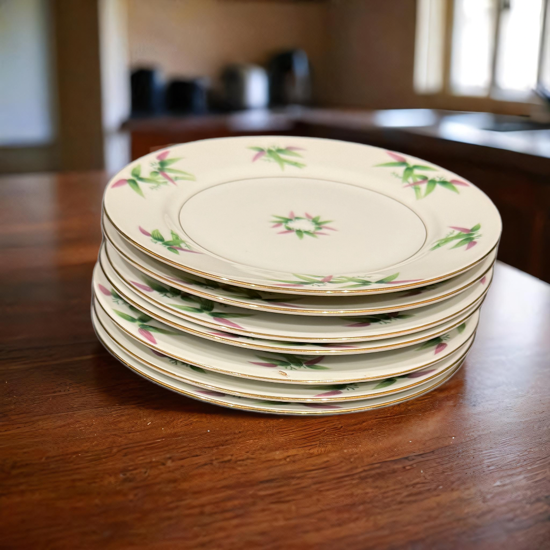 Vintage Harmony House Mandarin 7 Dinner Plates 10 3/8” Japan Fine China
