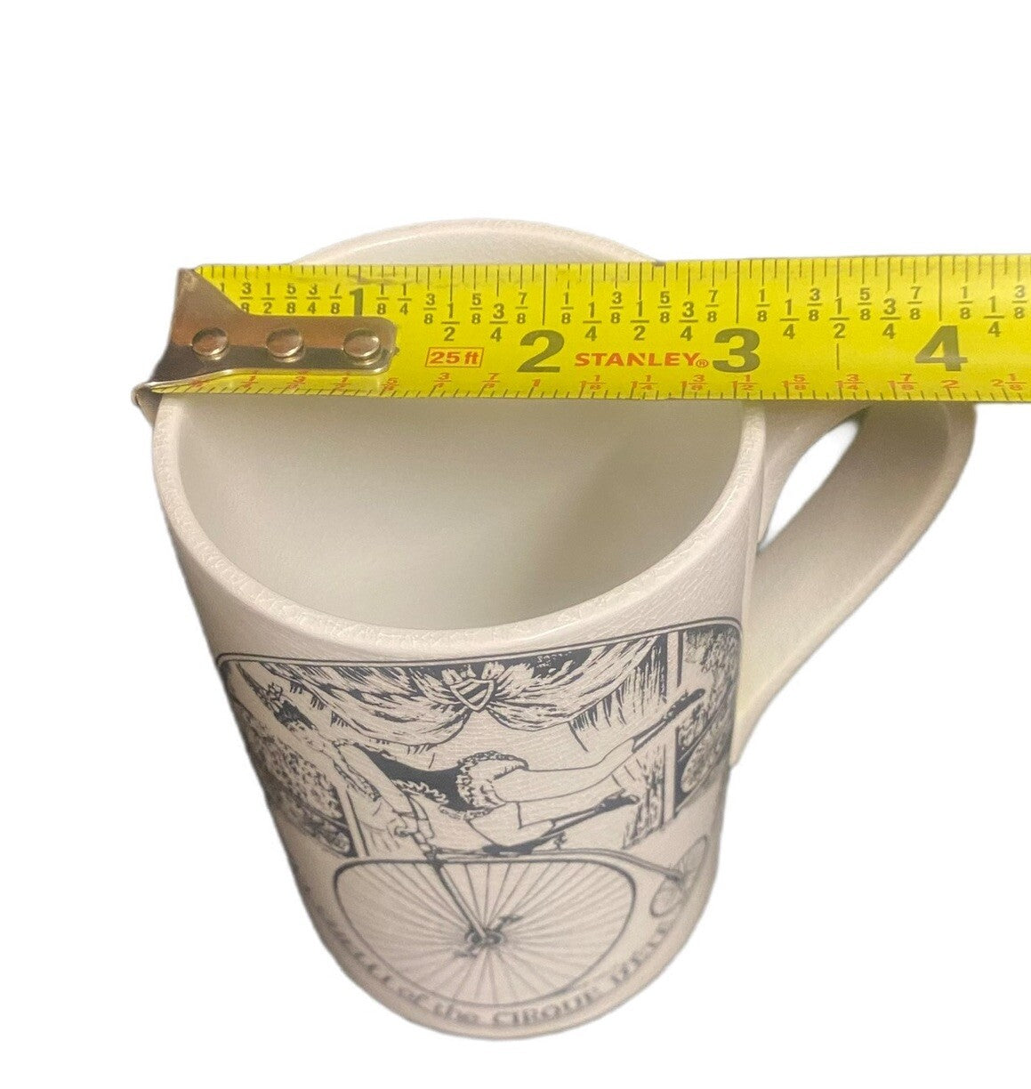 Portmeirion Pottery Mug Velocipedes Stoke-on-Trent Coffee Tea Cup England
