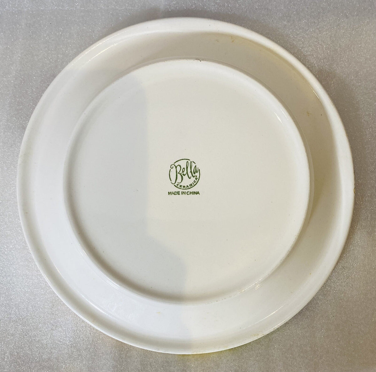 Bella Ceramica ALFRESCO 4-Salad Plates Hand Painted Fruits 8 3/4”D Round Dessert