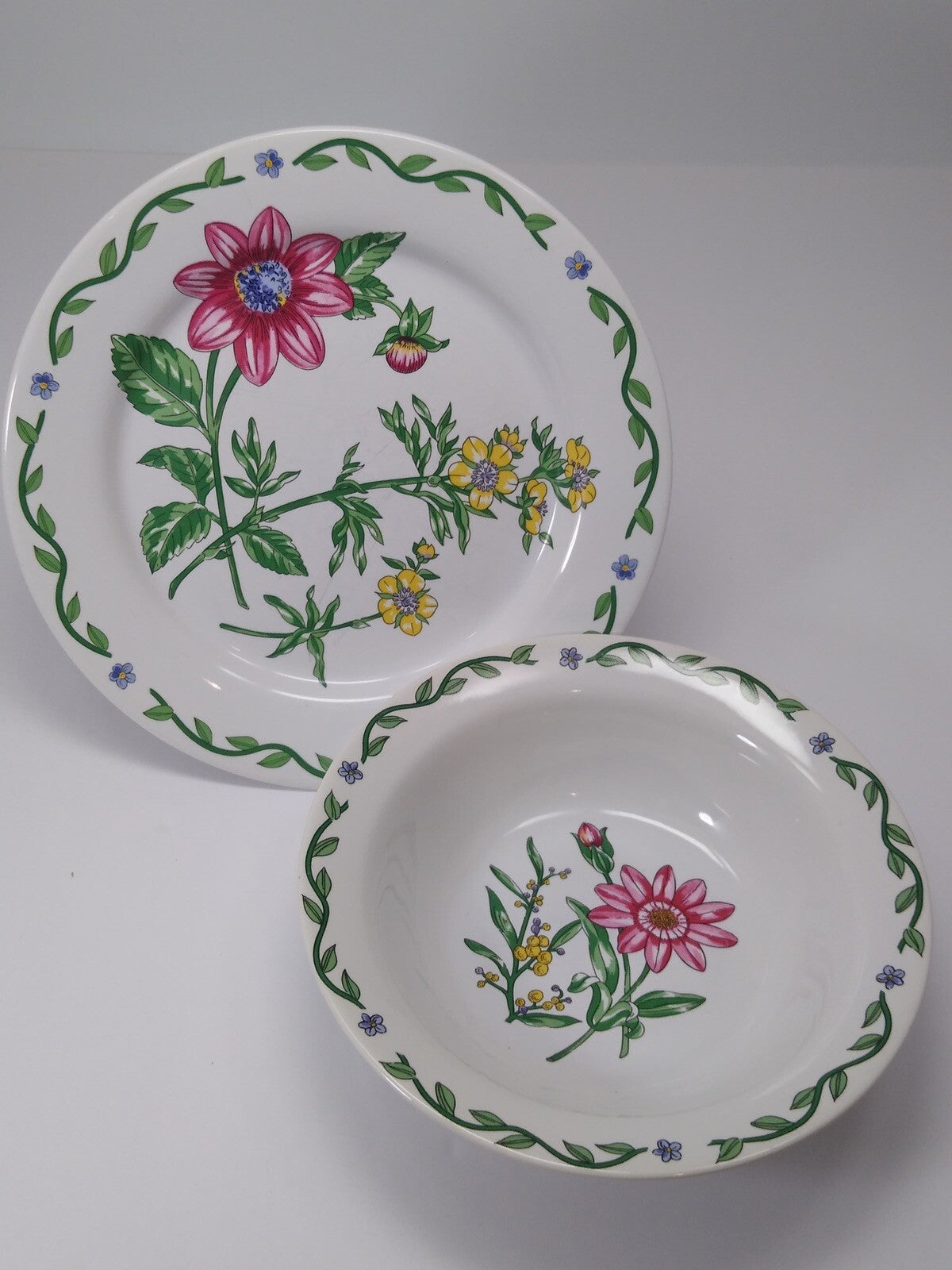 Terrace Blossoms International Tableworks White Dinnerware Collection Oven Safe