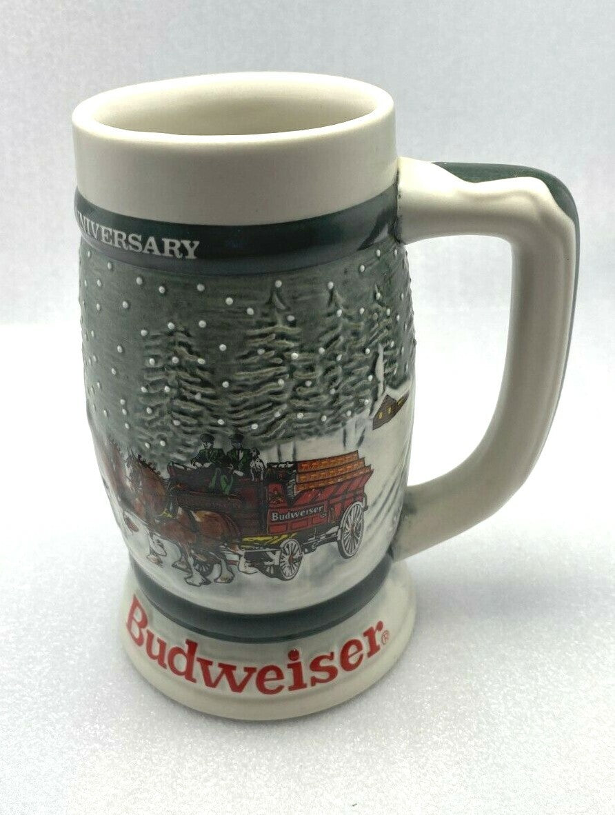 Anheuser Busch Budweiser Mug Collection Stein Budweiser Collectible Drinkware 