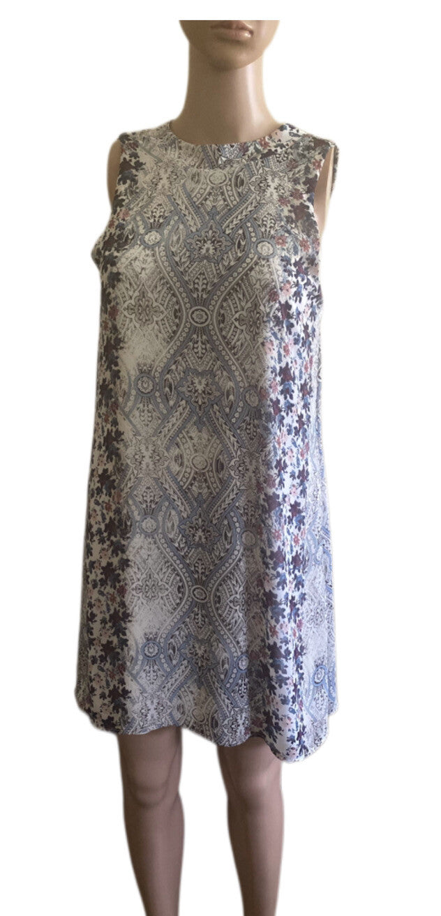 Speechless Dress Mock Neck Floral Sz. Sm