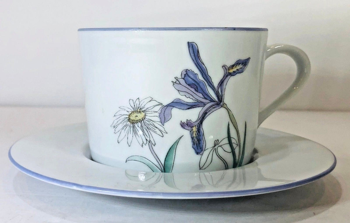 Block Spal Watercolors HILLSIDE" Goertzen Dinnerware Collection Portugal 1981