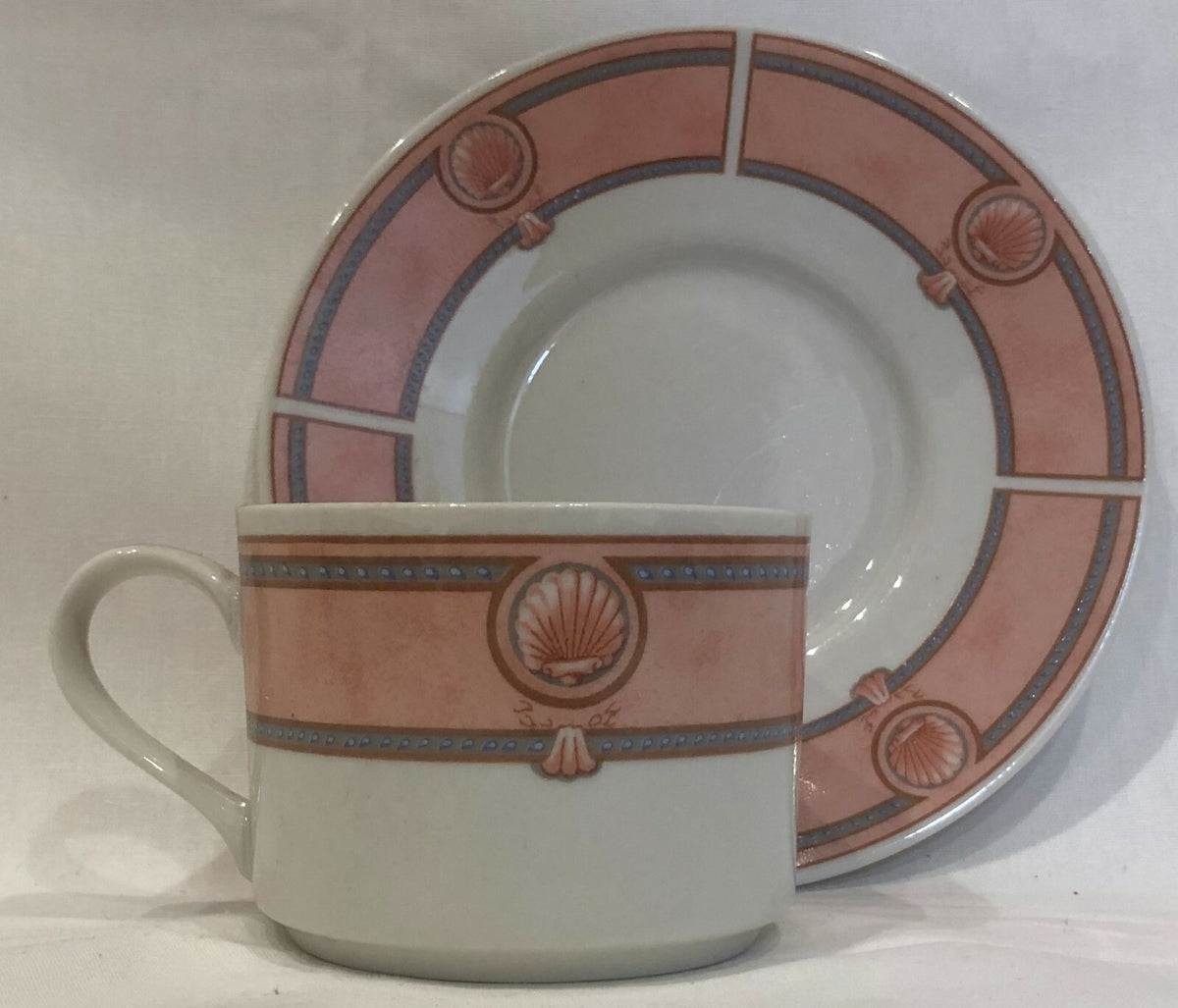"SEASCAPE" Royal Majestic Stoneware Dinnerware China Collection 8427 Oven Safe