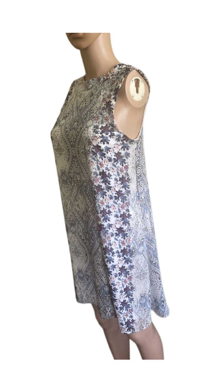 Speechless Dress Mock Neck Floral Sz. Sm