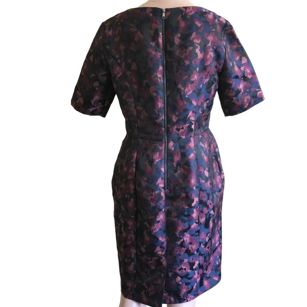 Moonsoon Knee-High Fitted Semi-Formal, Abstract Dress Size 8