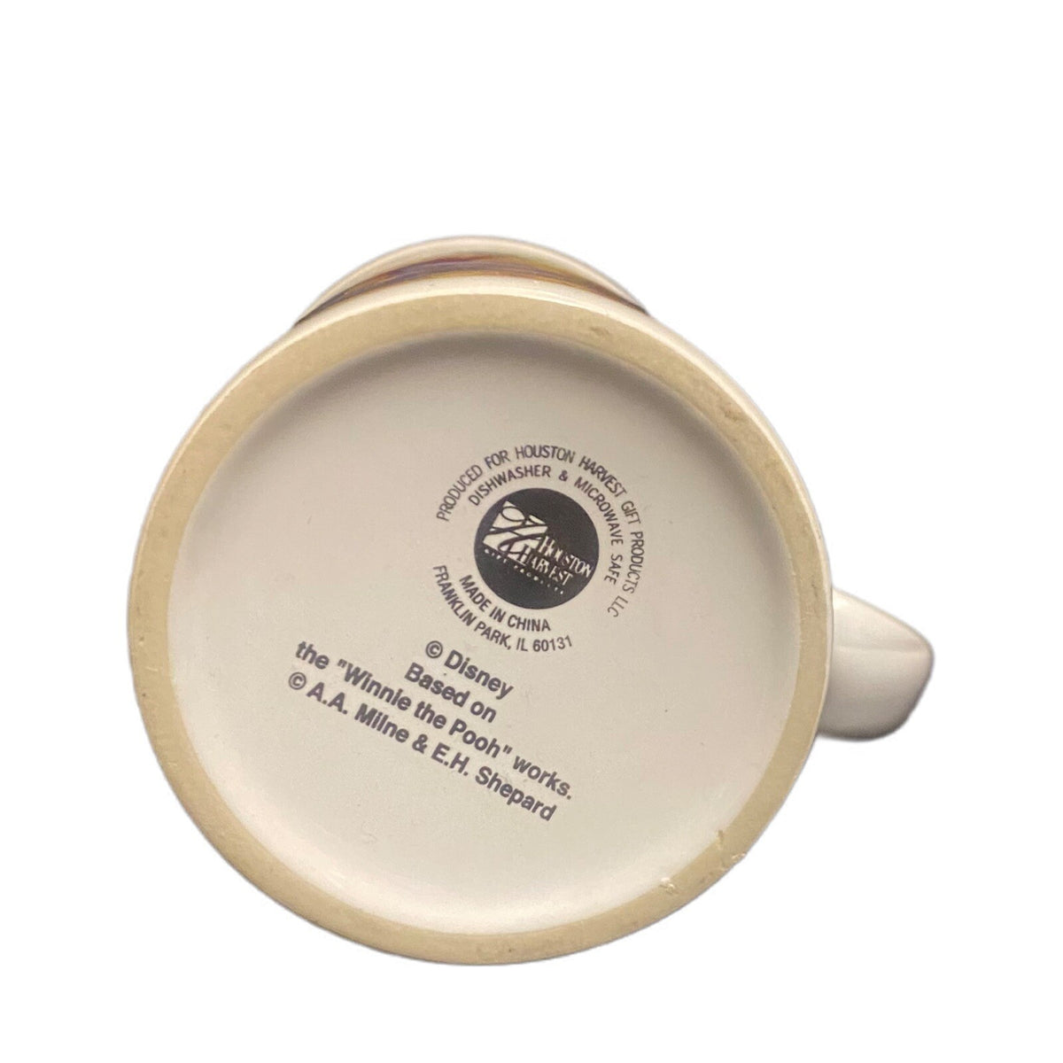 Disney Mug WINNIE THE POOH Pooh's Thotful Spot Houston Harvest Coffee Tea Cup