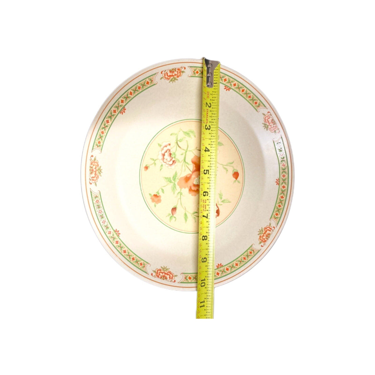 Lenox Coral Blossoms Set Of 5-Dinner Plates Temper Ware Freezer to Oven to Table