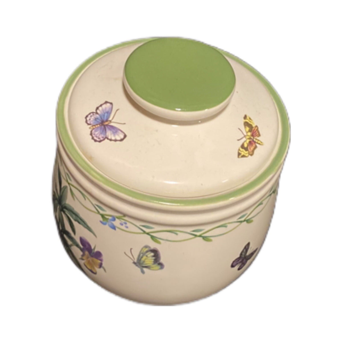 GARDEN BLOOM Studio Nova Mikasa Sugar & Creamer Flowers & Butterflies Set Y2372