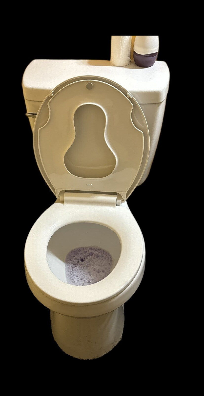 New Toddler Potty Training Toilet Seat White Round Cover Built-In Insert Kids