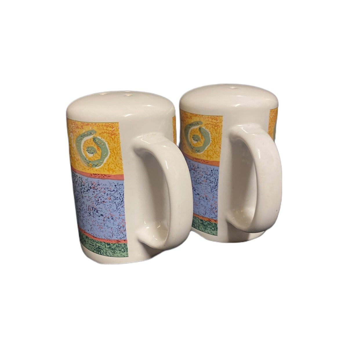 Sakura MALAGA Stove Top Salt & Pepper Stoneware Shakers