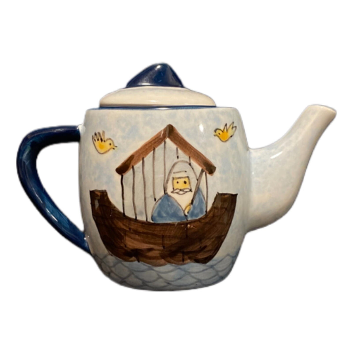 Karen DeAlwis Mini Teapot Plates Cups Hand Painted Creatively Yours 17 Pc. Set