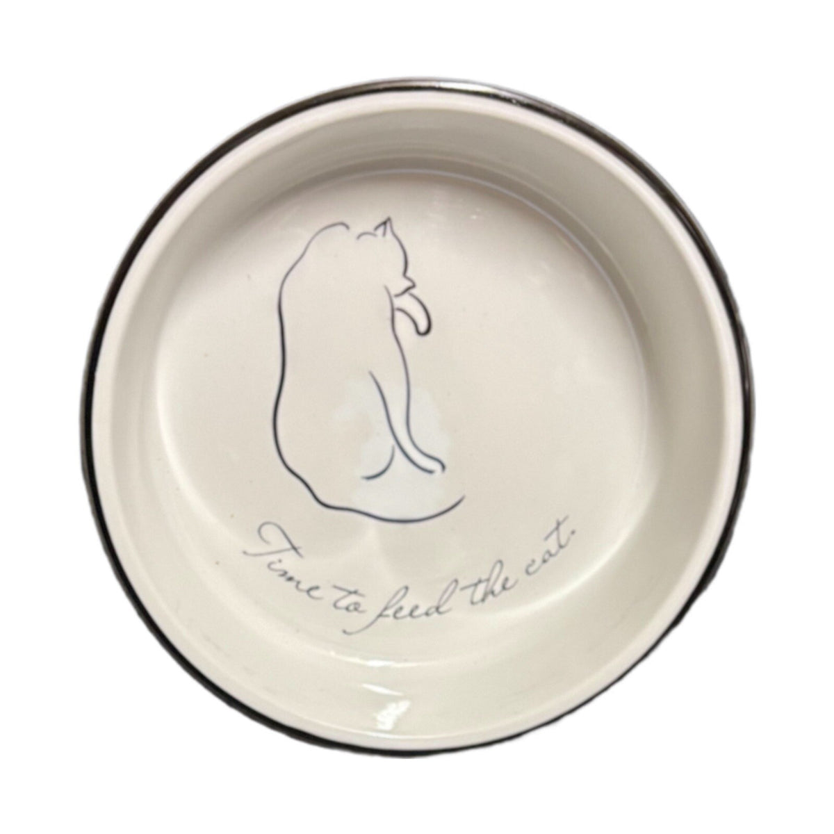 The Monkey and the Peddler 4 Salad Plates and 1 Bowl MINOU Cat Plates LIZ ROSE