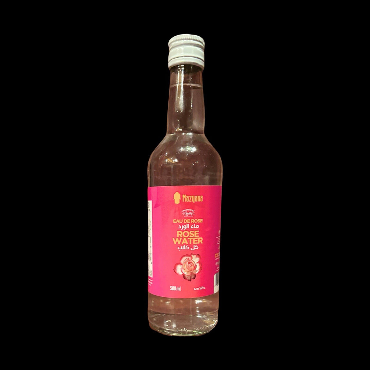 4-Premium Rose Water MAZYANA - 500ml | All-Natural Floral Hydration & Aroma