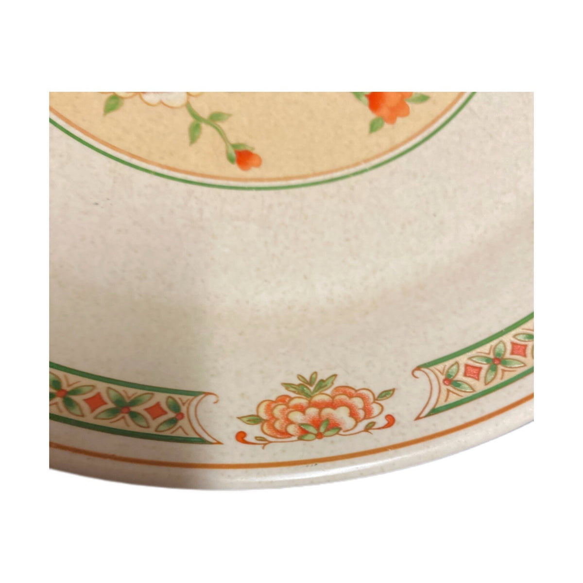 Lenox Coral Blossoms Set Of 5-Dinner Plates Temper Ware Freezer to Oven to Table