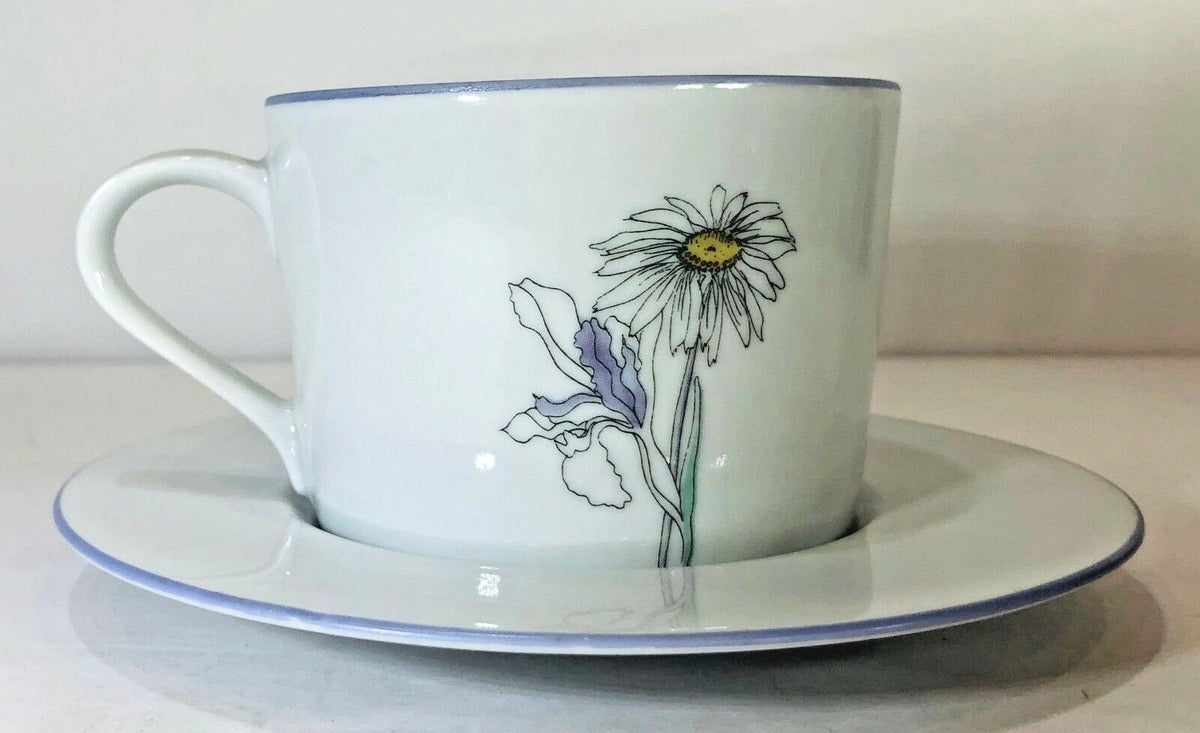 Block Spal Watercolors HILLSIDE" Goertzen Dinnerware Collection Portugal 1981