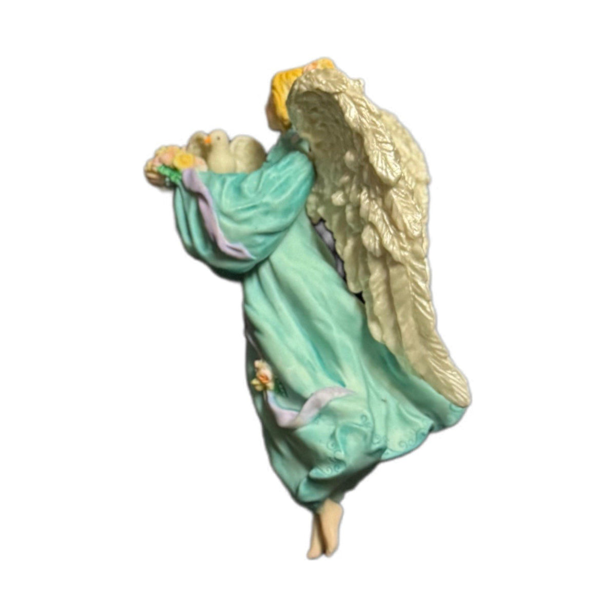 1999 Hallmark Keepsake Angel World of Wishes Ornament Inspirational