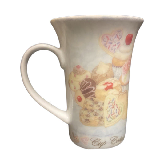 Cardew Designs Mug CUPCAKES & COOKIES TGUY Sweet Tooth Sprinkles Tea Coffee Cup