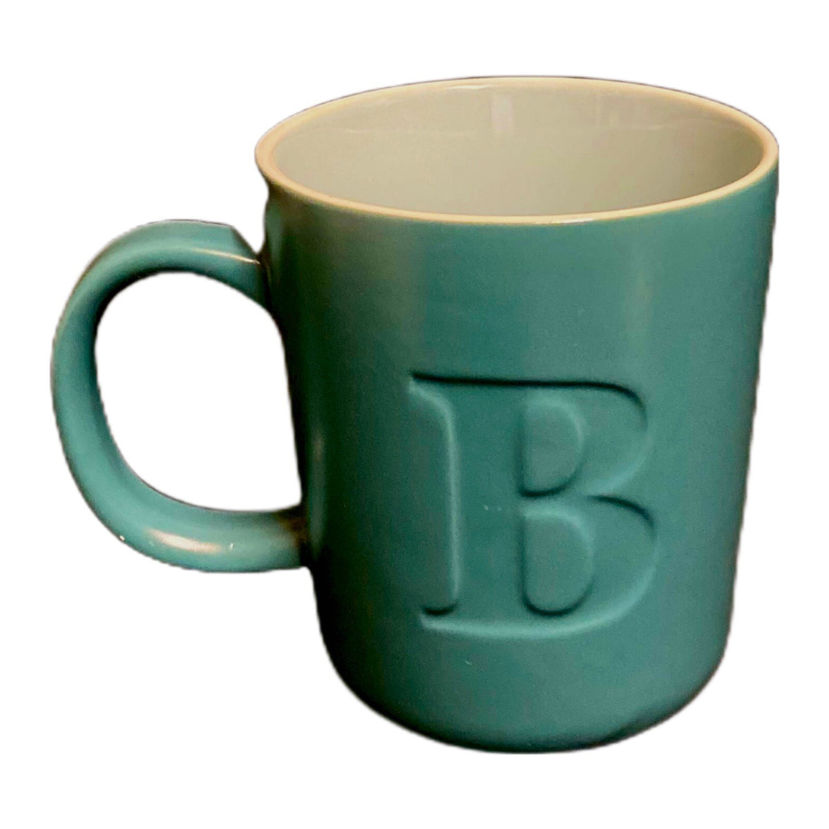 Threshold Monogram Initial B Mug Stoneware Coffee Tea Cup 12 oz.