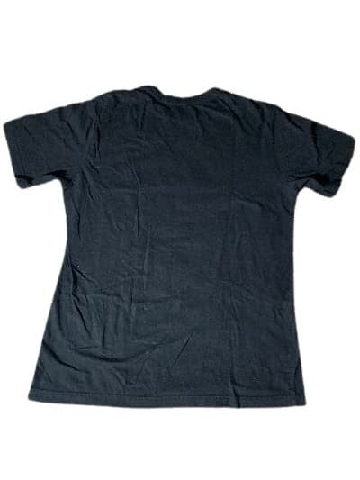 T-Shirt No Boundaries Nobo Men T-Shirt Black Crew Neck MD. Top Cotton