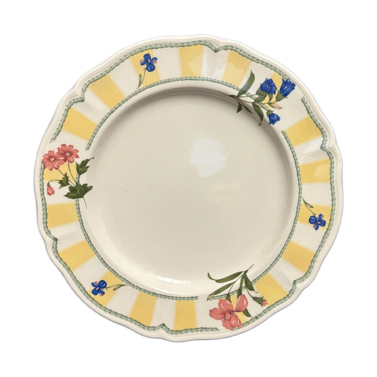 Noritake SUMMER ESTATE 5-Salad Plates 9212 Dessert Appetizer Ireland Dinnerware