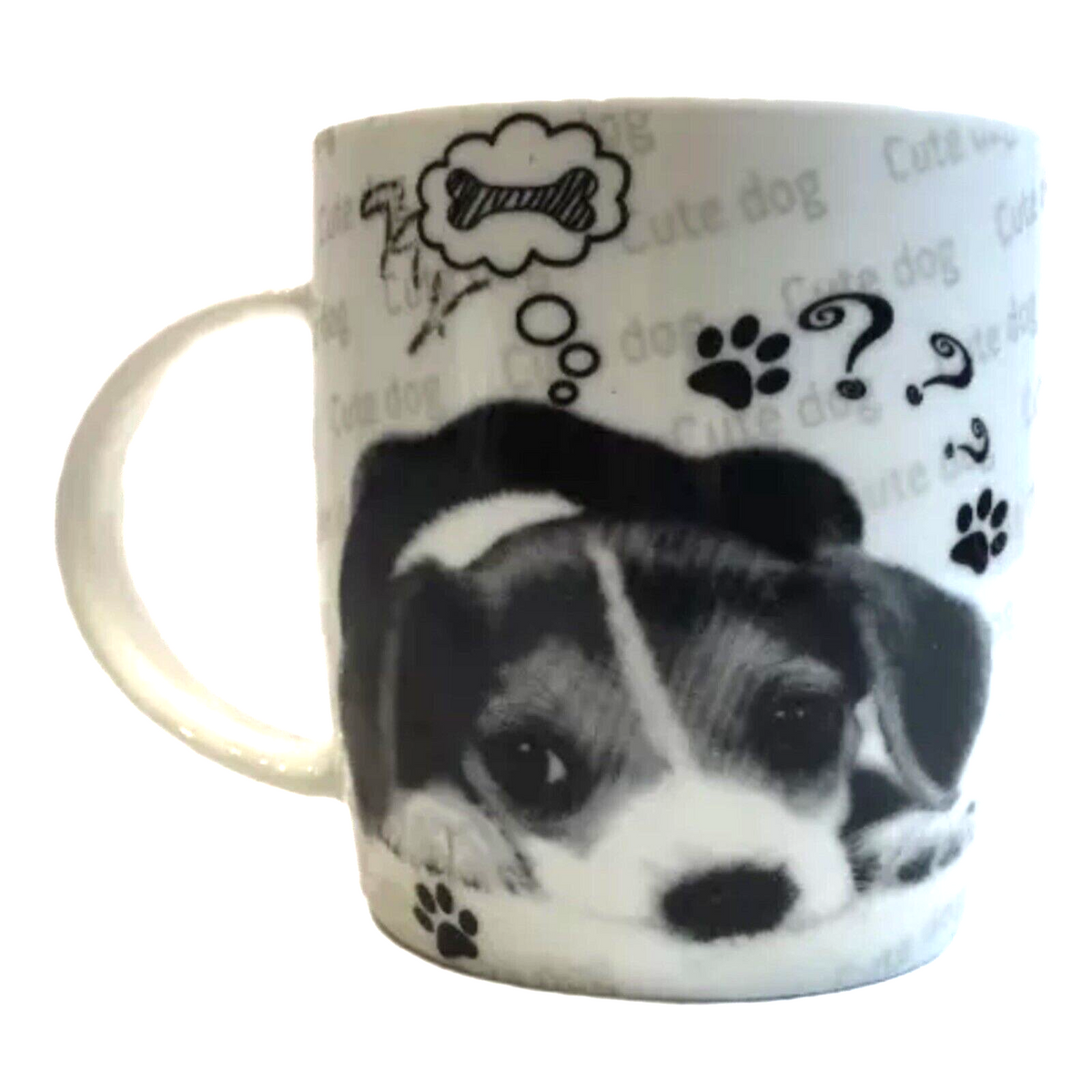 ECO DECO Mug Puppy New Bone China Coffee Tea Cup Dog Bone Dreaming New York