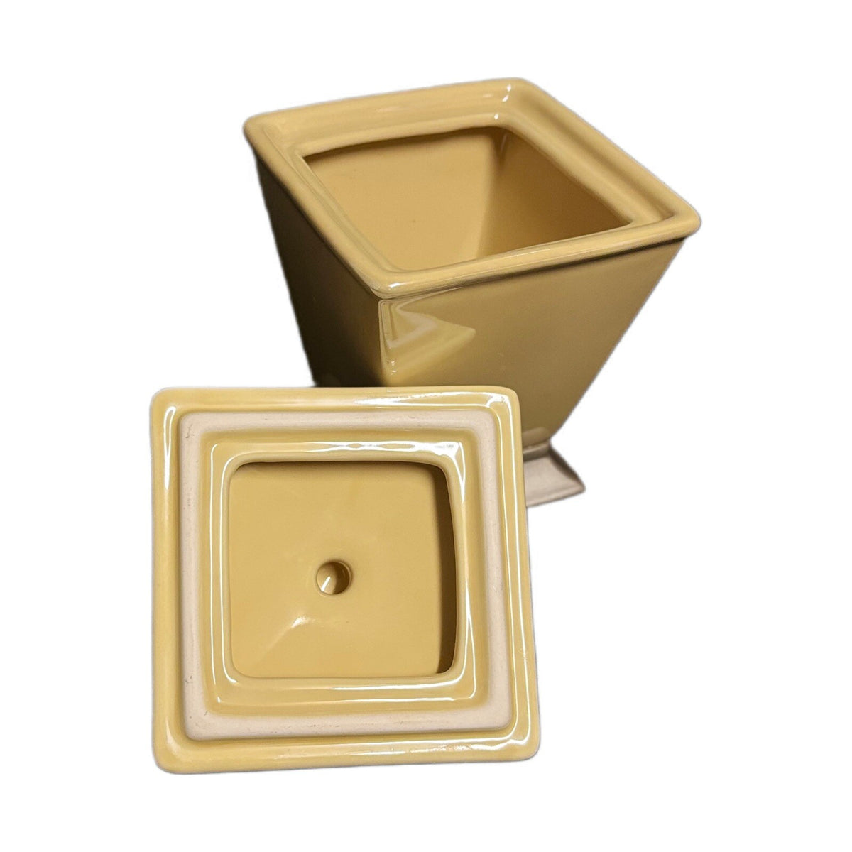 Better Homes & Gardens Ceramic Bathroom Accessories Accent Room MultiPurpose Jar