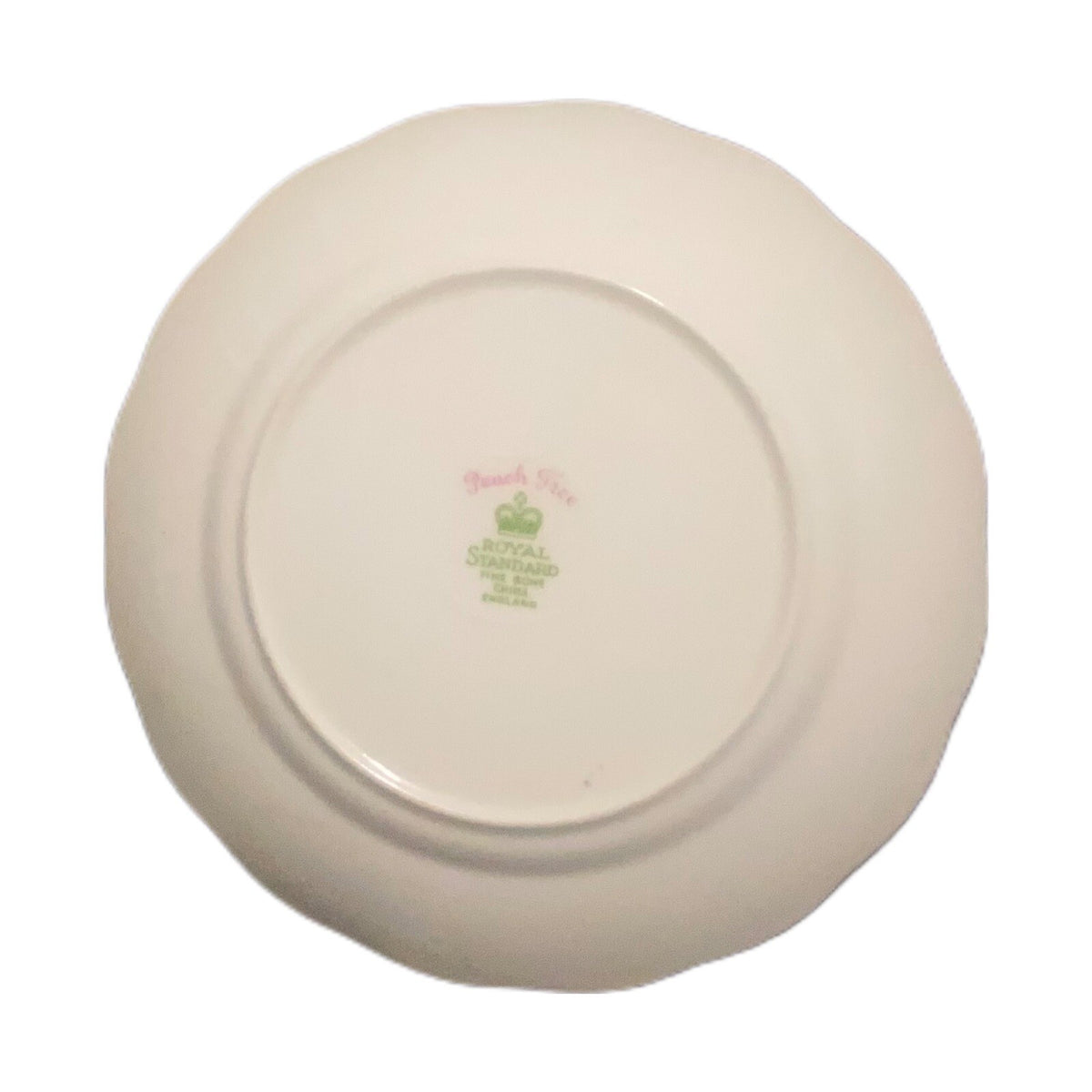 Vintage Royal Standard 5-Bread Butter Plates PEACH TREE Fine Bone China England
