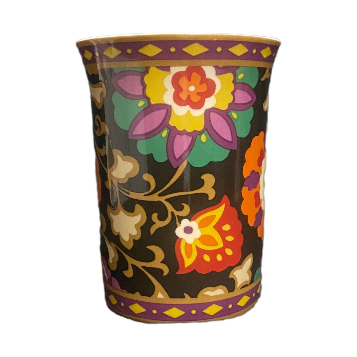 Vera Bradley SUZANI Mug (N0 Lid)  8 oz Coffee Tea Cup Floral Porcelain