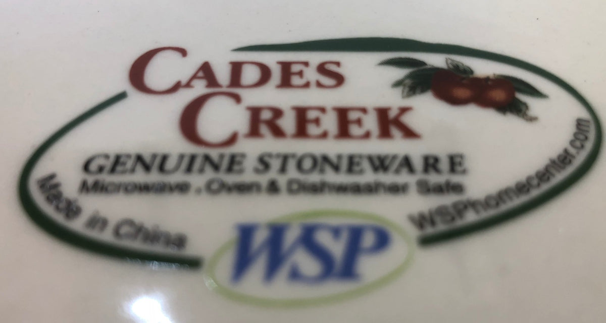 Cades Creek Dinnerware Stoneware Collection (Oven Safe) WSP