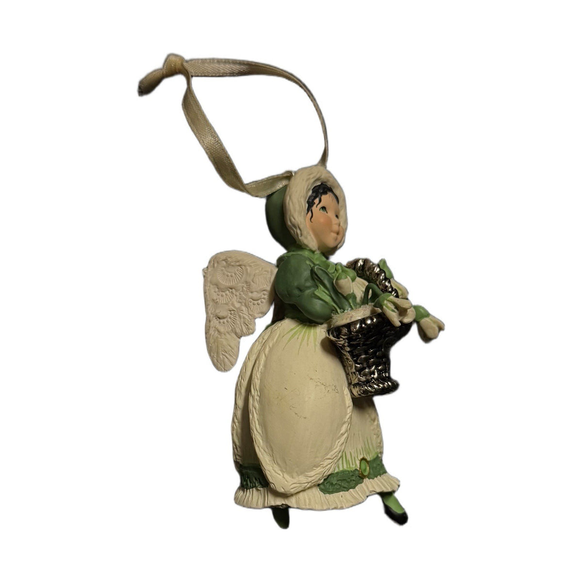 Hallmark Keepsake Ornament 1997 Snowdrop Angel Language of Flowers
