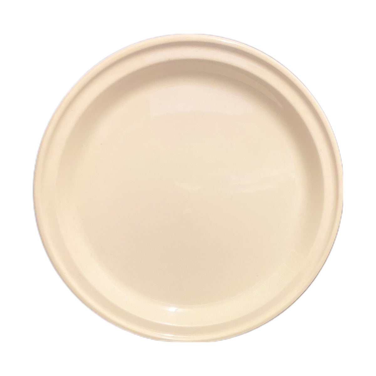 3-Dinner Plates Cream Unbranded Similar To LAUFFER Brand Dinnerware