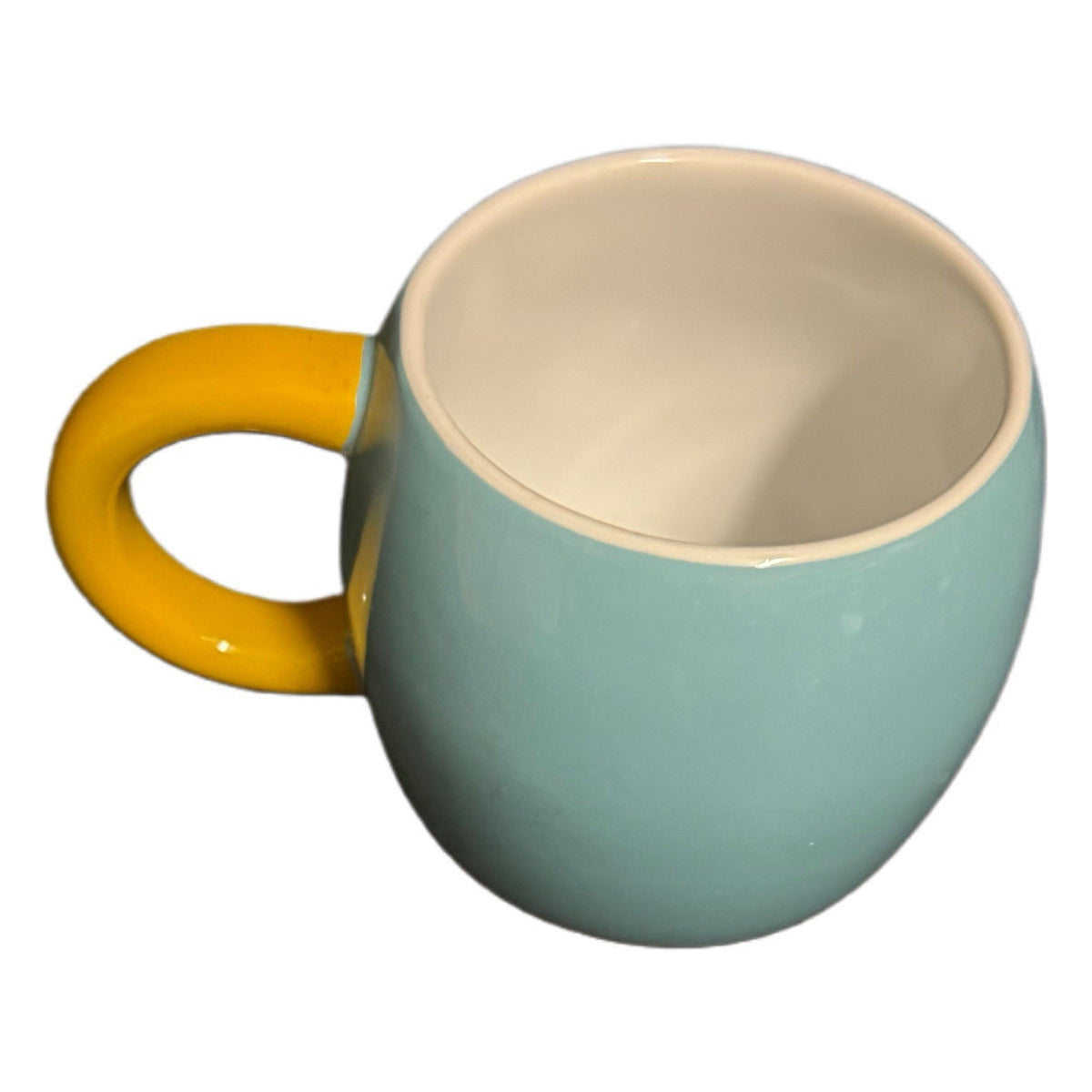 Disney Tsum Tsum Alice in Wonderland 3D Ceramic Mug – Blue & Yellow Cup