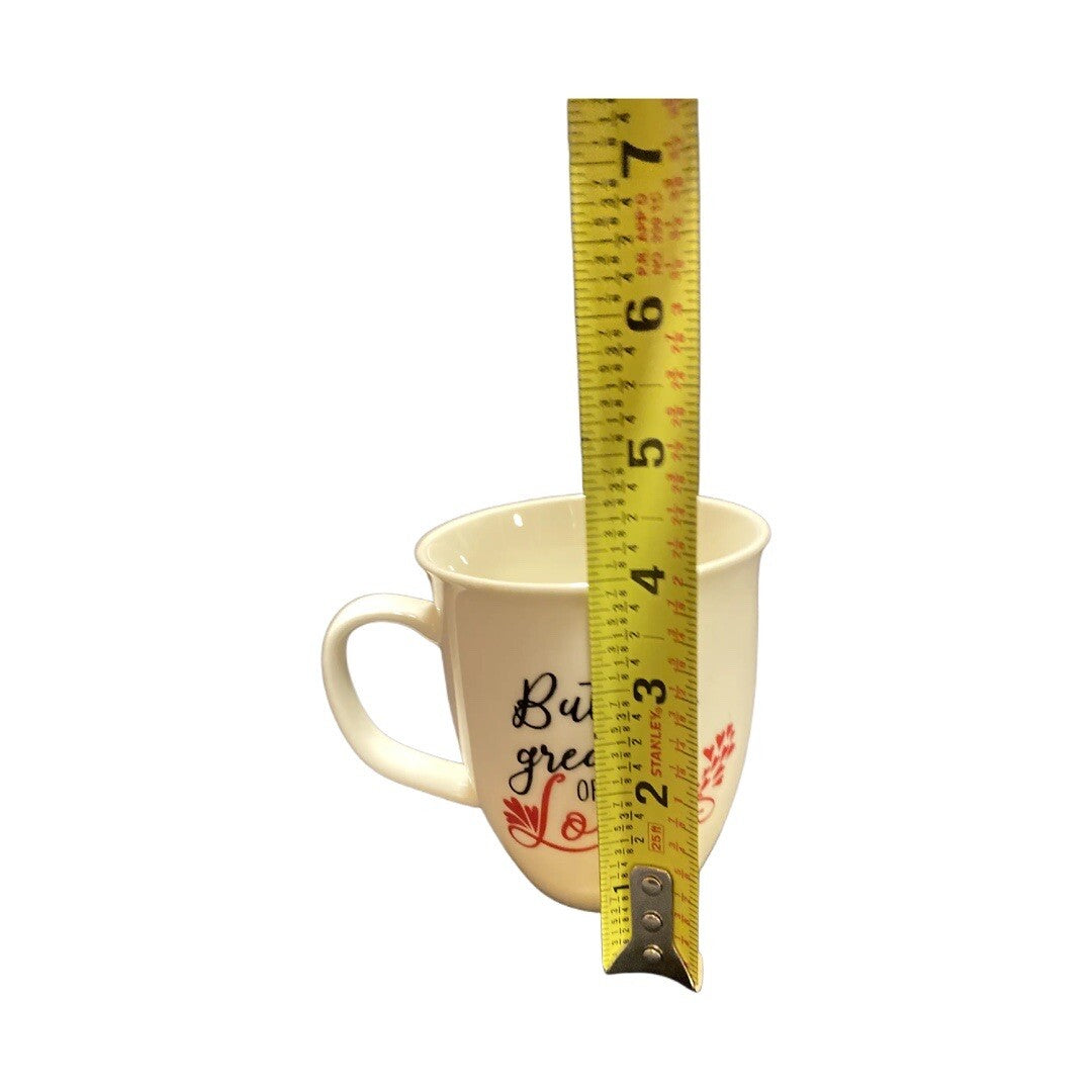Coffee Mug Cup But The Greatest Of These Is Love 1 Corinthians 13:13-Bible Verse