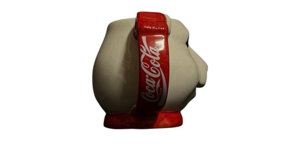 Coca-Cola Polar Bear Head Mug 1994 Dakin Ceramic Collectible