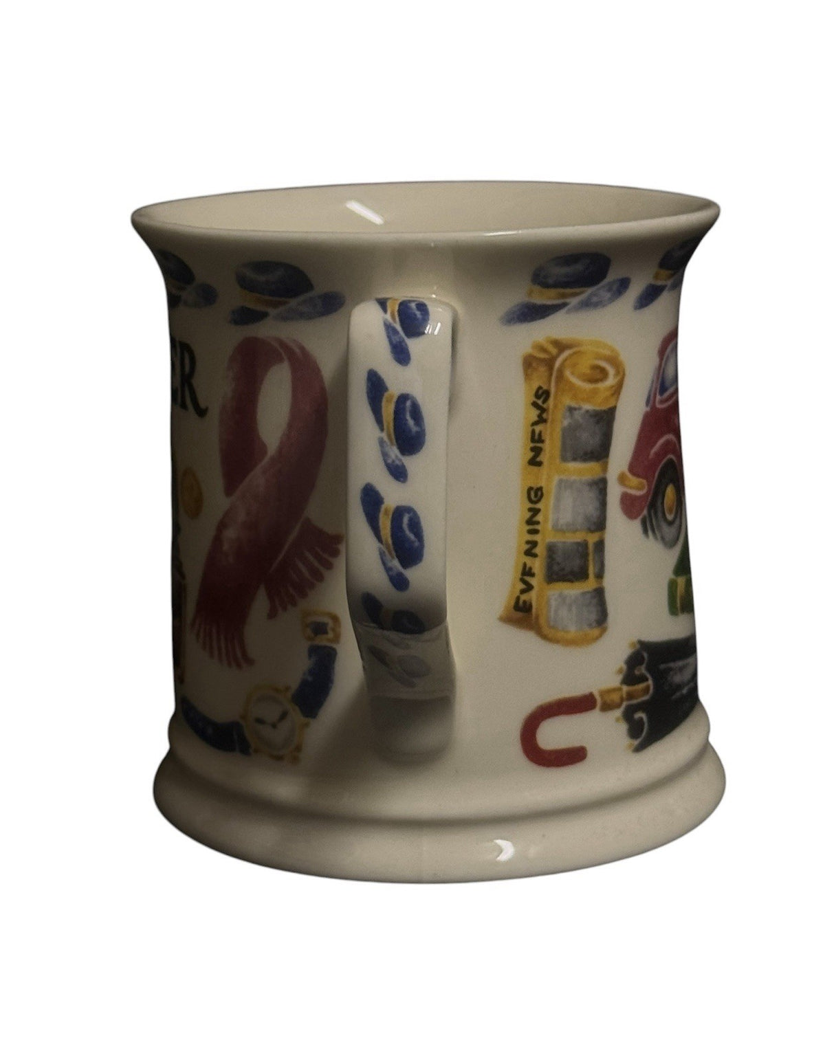 Past Times Father Fine Bone China Mug Oxford England Car Books Gift Cup