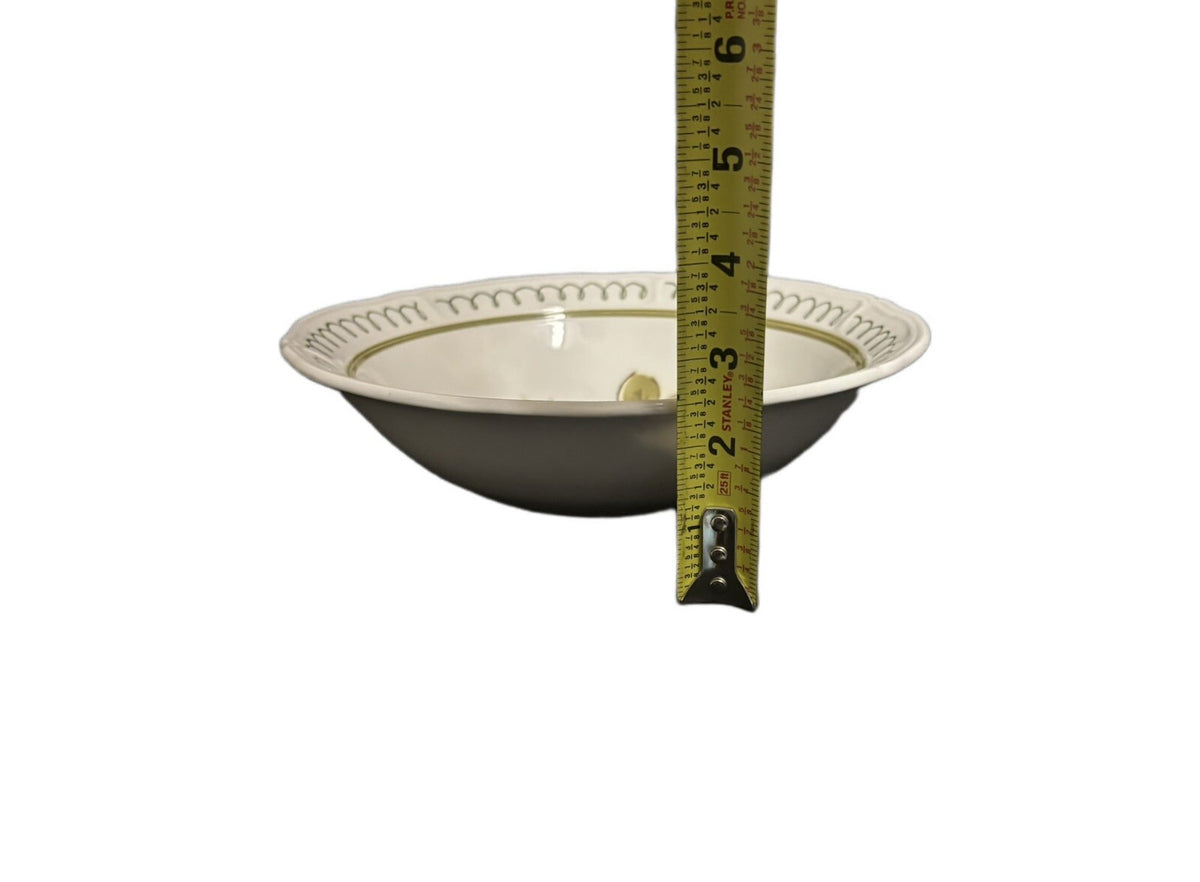 Mikasa Serving Bowl PLYMOUTH ROSE Round Terra Stone 7130 Japan Floral Oven Proof