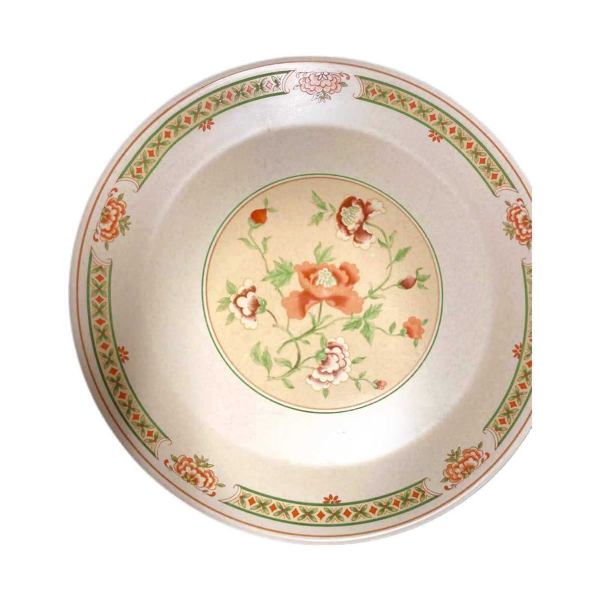 Lenox Coral Blossoms Set Of 5-Dinner Plates Temper Ware Freezer to Oven to Table