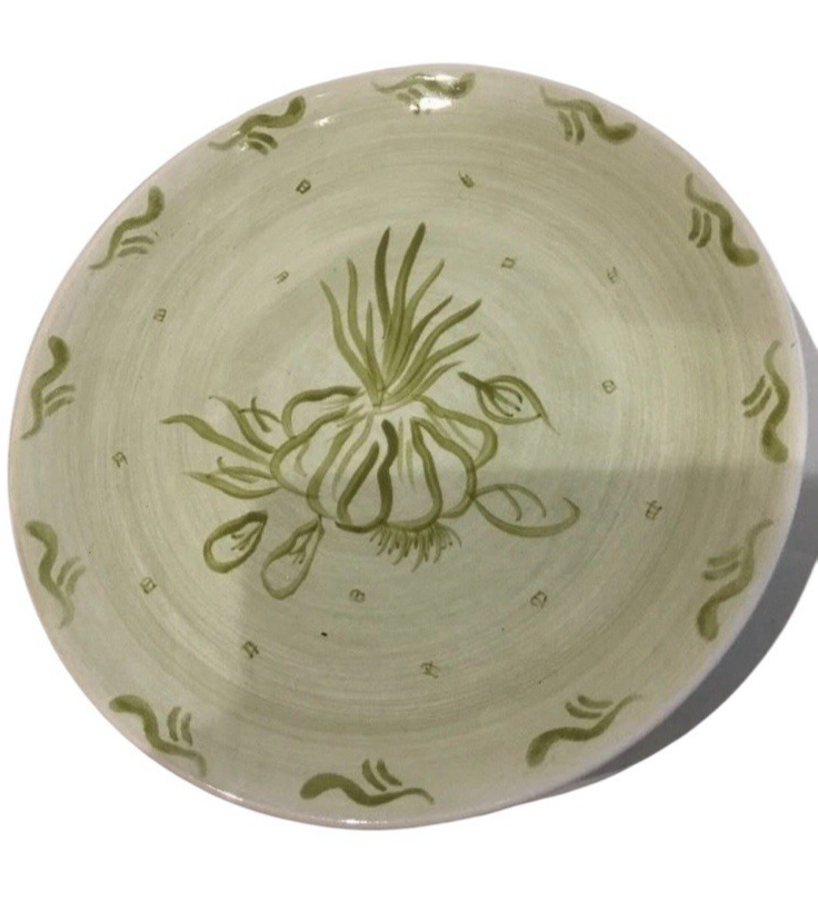 Trish Richman At Home Garden Vegetable Salad Plates Set of 4