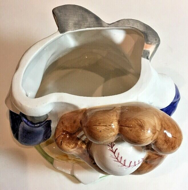 Vintage 1993 Bugs Bunny Cookie Jar Looney Tunes Ceramic Warner Bros. Baseball