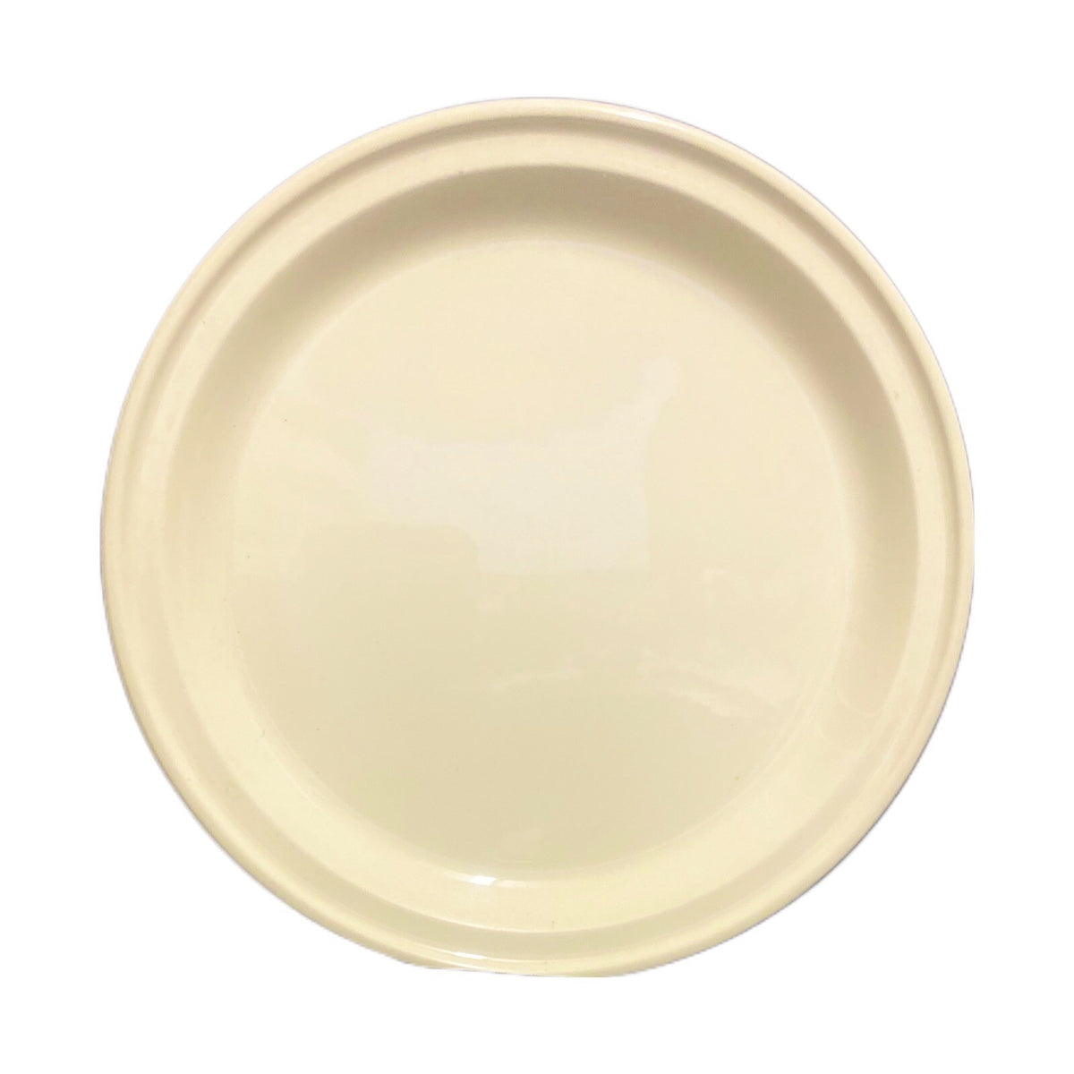 3-Dinner Plates Cream Unbranded Similar To LAUFFER Brand Dinnerware